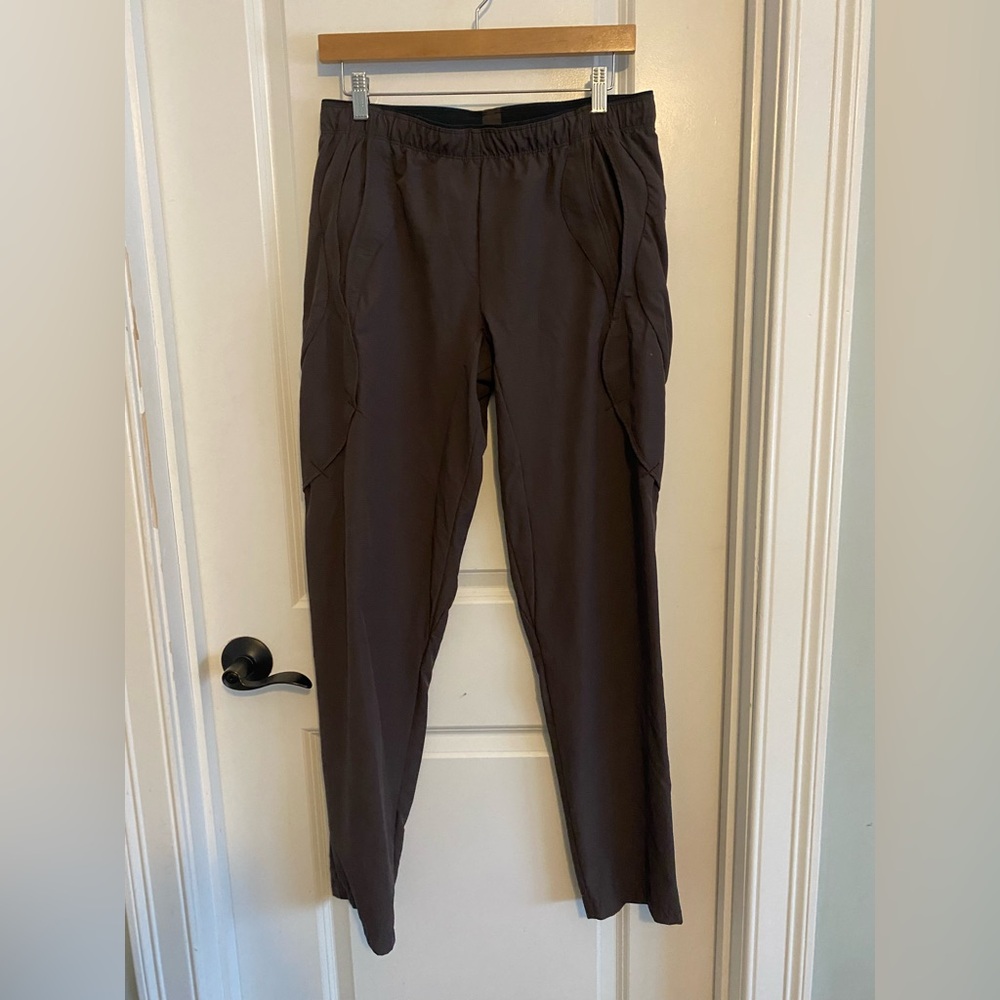 Paskho Gray/Purple Casual Travel Pants